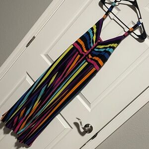 TORRID Colorful Striped Maxi Dress